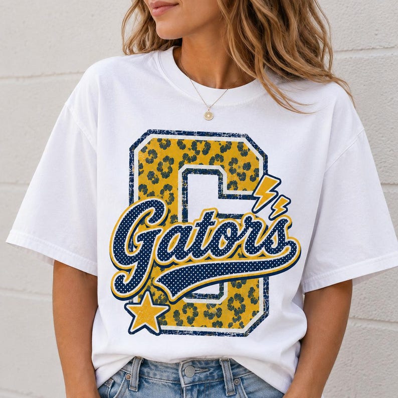 Mascota escolar personalizada con estampado de leopardo en formato PNG, diseño de equipo escolar moderno, equipo de fútbol americano, béisbol y sóftbol en formato PNG, espíritu escolar en formato PNG imagen 4