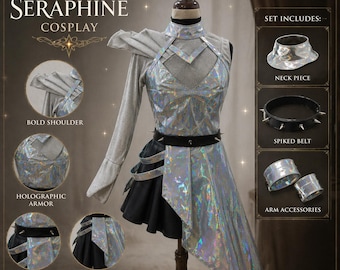 Custom Seraphine Inspired Cosplay - League Inspired Pop Idol Costume