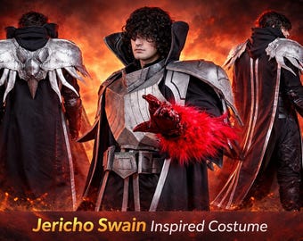 Jericho Swain Inspired Armor Costume | League of Legends Inspired Full Cosplay Set