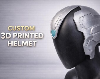 White Vision Helmet - Made to  Order