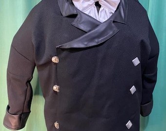 Hildibrand Inspired Cosplay Costume – Complete Set (Coat, Cravat, Gloves, Shoes & Shin Guards) | Inspired by Final Fantasy XIV | Custom Made