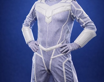 White Vision Inspired Custom Cosplay Costume | Fan-Made Superhero Suit |