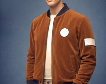 Handmade Lieutenant Kitsuragi Suede Jacket | Disco Elysium Cosplay