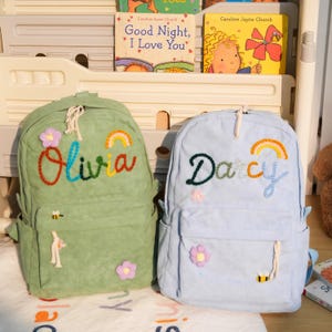 Personalized Kids Backpack | Boys Backpack With Name | Girls Backpack | School Bag | Toddler Book Bag | Back to School | Gift for Kids