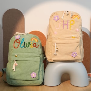 Personalized Kids Backpack | Boys Backpack With Name | Girls Backpack | School Bag | Toddler Book Bag | Back to School | Gift for Kids