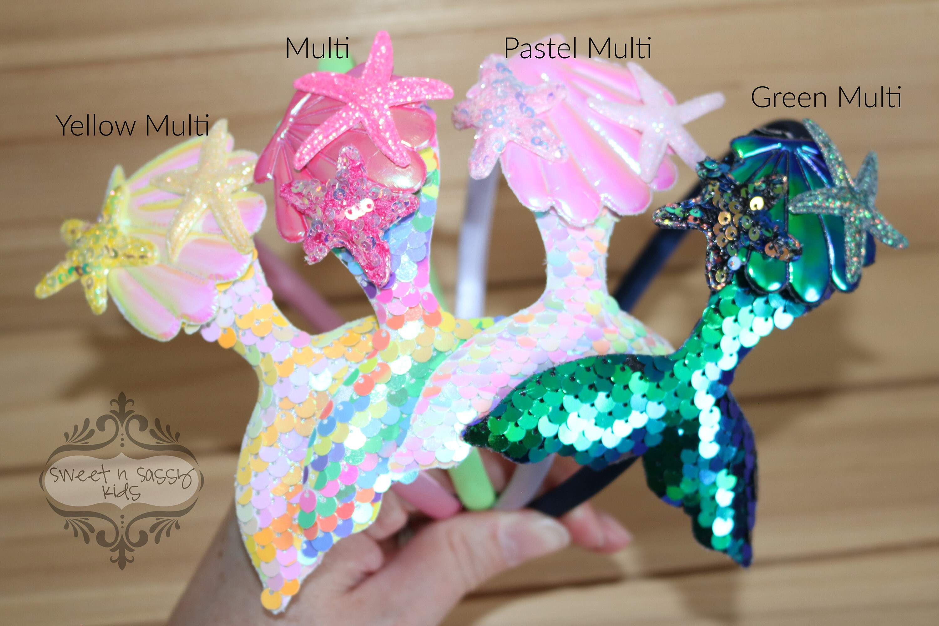 Paper & Glitter Mermaid Tail Craft