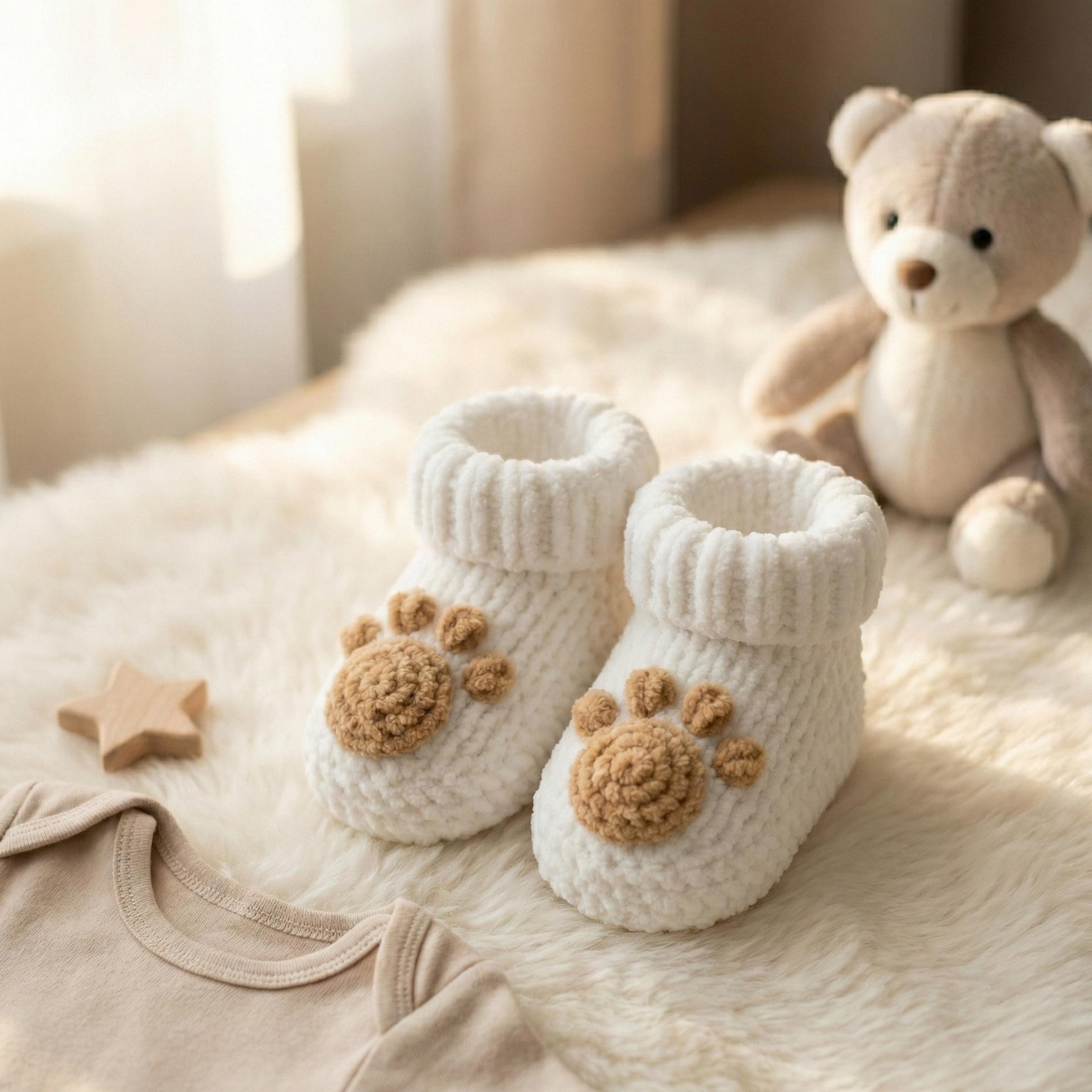 Deluxe Paws Bebé Recién Nacido Niño O Niña Eco Plush (16 Cm Bebé Niña