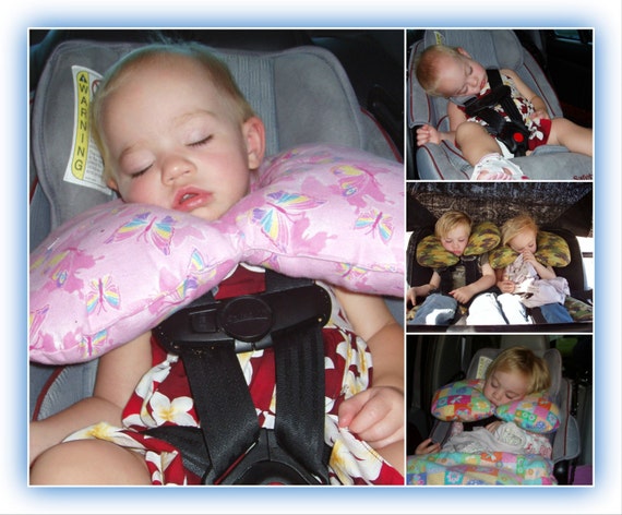 Travel Pillow Car Seat Neck Support Small Toddler Child Etsy