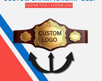Customizable Championship Belt – Personalized Wrestling‑Style Title Belt for Awards & Sports Events