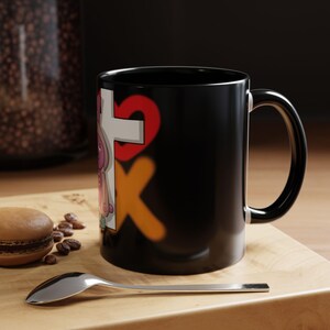Taza de café con diseño de conejito de dibujos animados, regalo único para niños, decoración divertida para el hogar, utensilios de cocina brillantes, regalo de Pascua y cumpleaños.