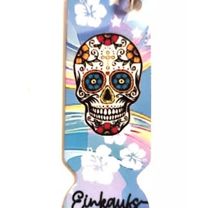 Shopping cart releaser &quot;Skull...&quot; #shopping #small gift #chip #friends #mom