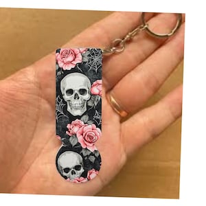 Shopping cart releaser &quot;Skull...&quot; #shopping #small gift #chip #friends #mom