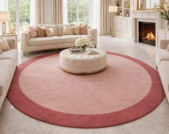 Hand Tufted Area Rug, Plush Modern Minimal Carpet, Luxury Solid Soft  Rug for Living Room & Bedroom Decor