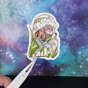 Lily of the Valley Fae Die-Cut Sticker