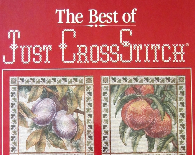 The Best of JUST CROSS STITCH Huge Hardcover Volume of Designs Etsy