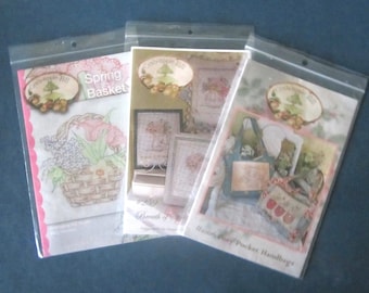 CRAB APPLE HILL Embroidery Patterns Choose 1 or All 3