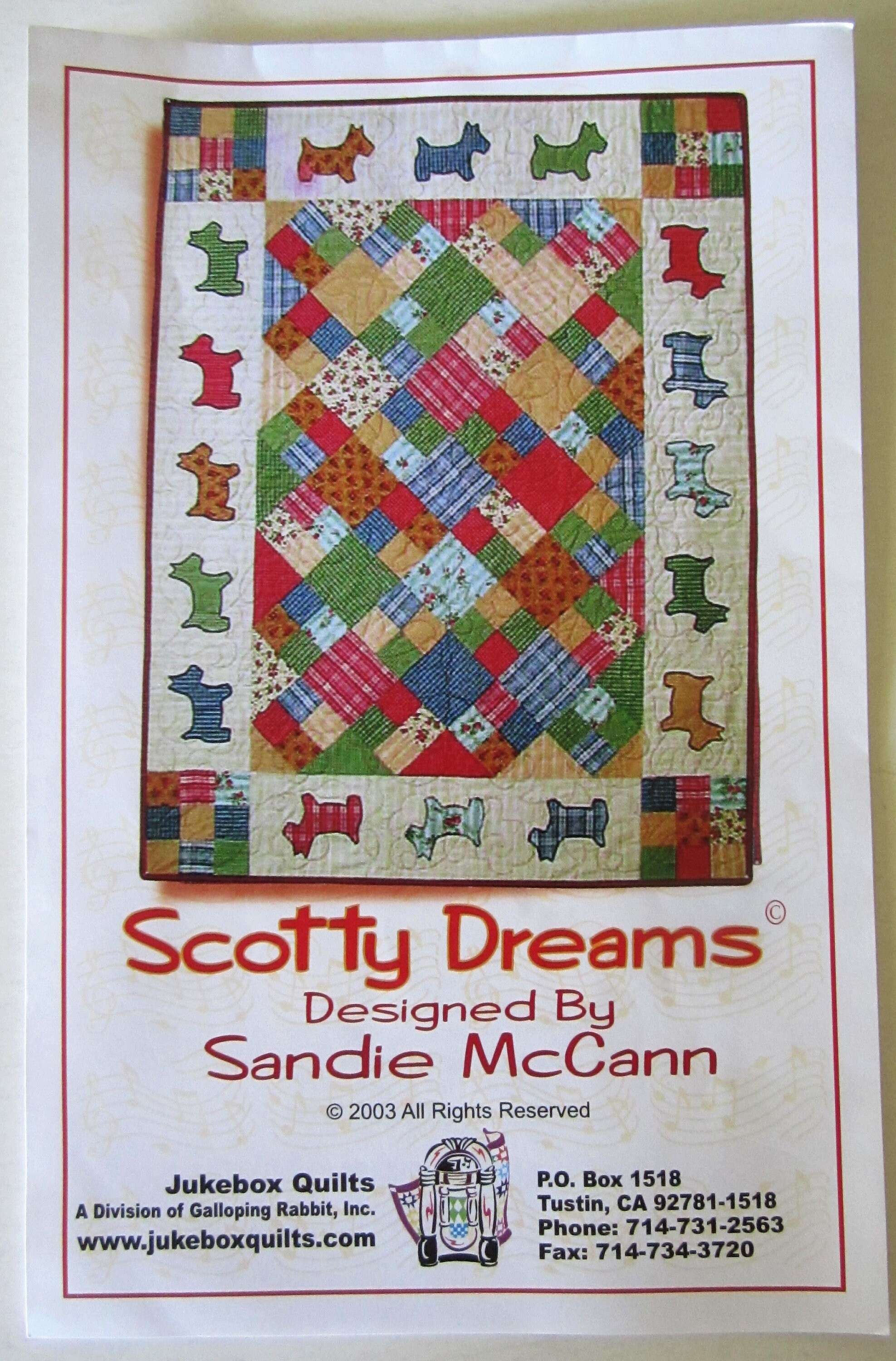 Scotty Rug Mat SCOTTY DOG PATTERNS Quilts Choice - Etsy
