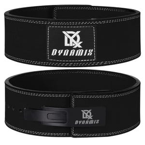 Ceinture à leviers d'haltérophilie pour dynamophilie, boucle IPF pour hommes et femmes, homme fort, 10 mm, soulevés de terre d'entraînement, ceinture de gymnastique en cuir véritable