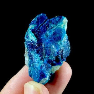 Fluorescent Sodalite With Marcasite Crystal Specimen 25g with Pyrite – Stunning Natural Fluorescent Mineral from Afghanistan