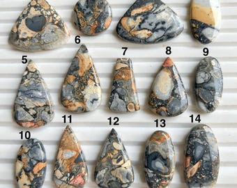 Natürlicher Maligano Jaspis Stein | Indonesischer Heilstein | Erdungs- & Transformationsedelstein
