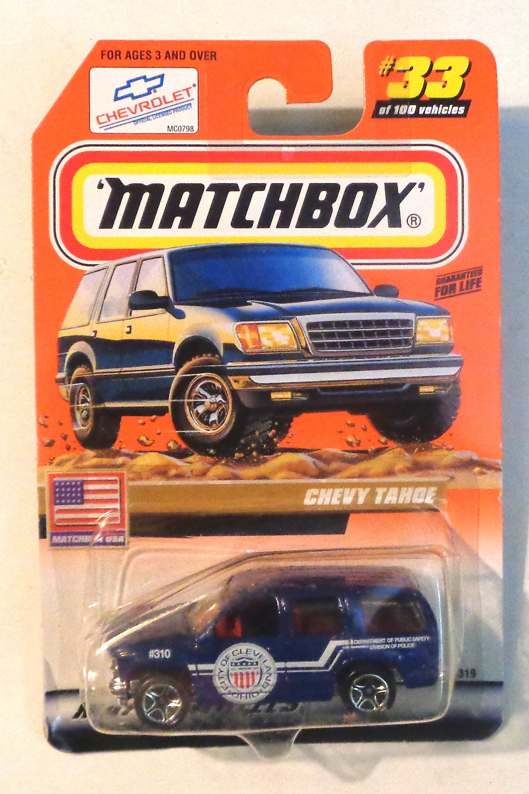 Matchbox Premiere Fire Collection Seattle Chevy Tahoe