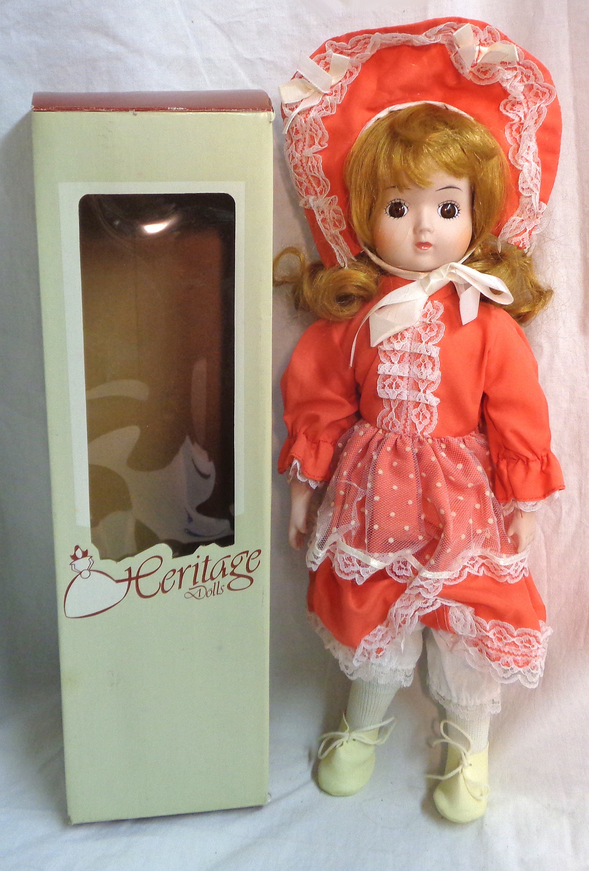 Porcelain Dolls Yellow Dresses Australia