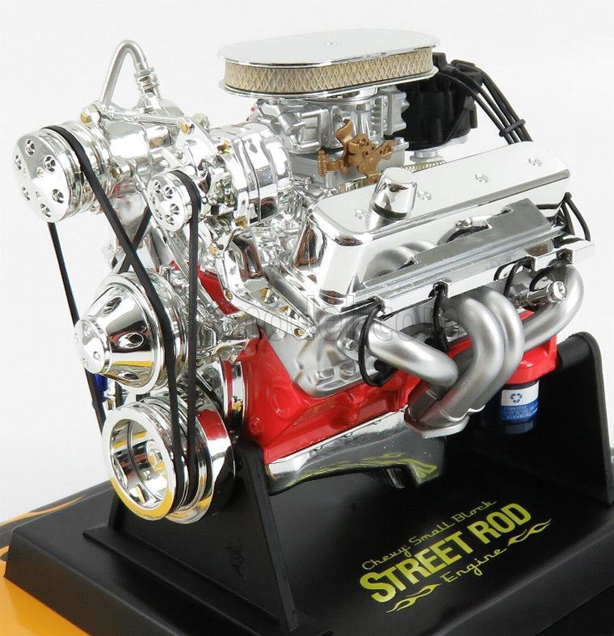 1/6 Scale Die Cast Chevy Small Block Street Rod Engine