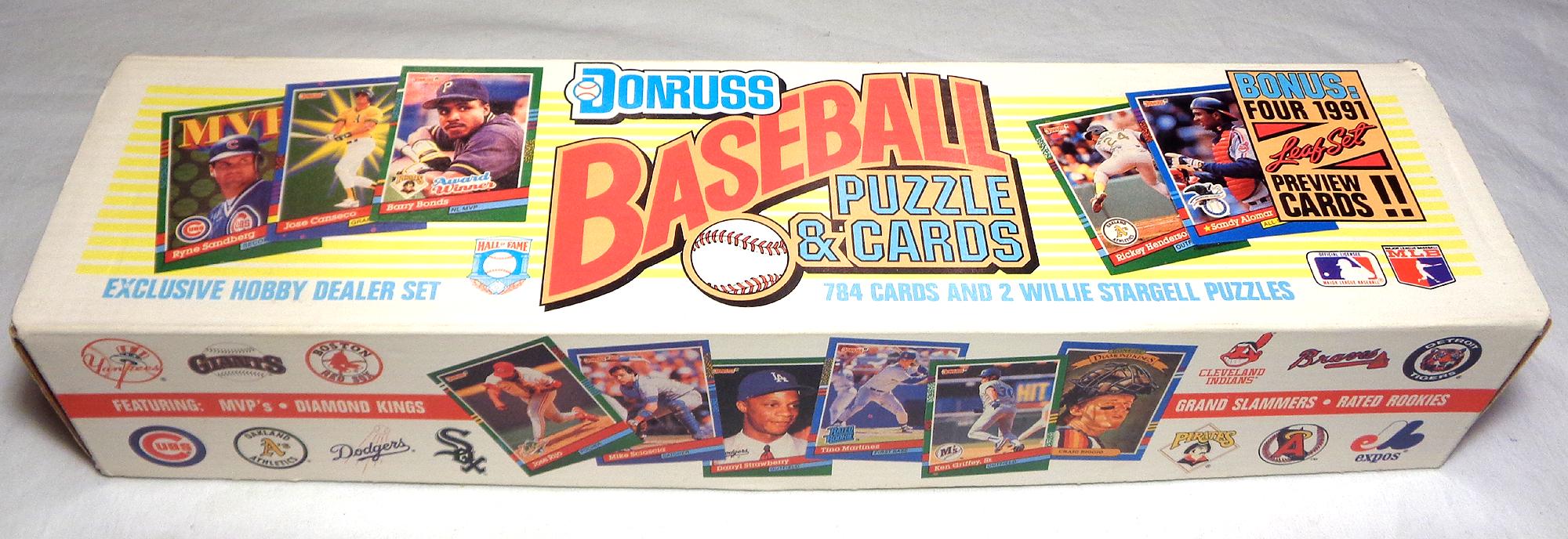 1991 Donruss COMPLETE SEALED Factory Baseball Set of 784 Cards