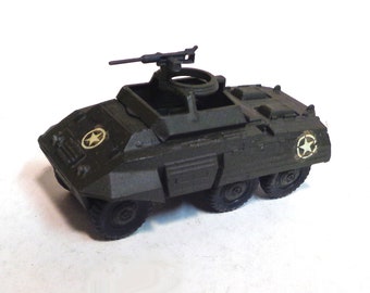 ROCO 1/87 HO Scale US Army M20 Armoured Scout Car - Professionally weathered and detailed!