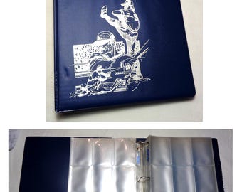 Baseball Card Binder: 3-ring Album, Baseball Fan Gift - Etsy