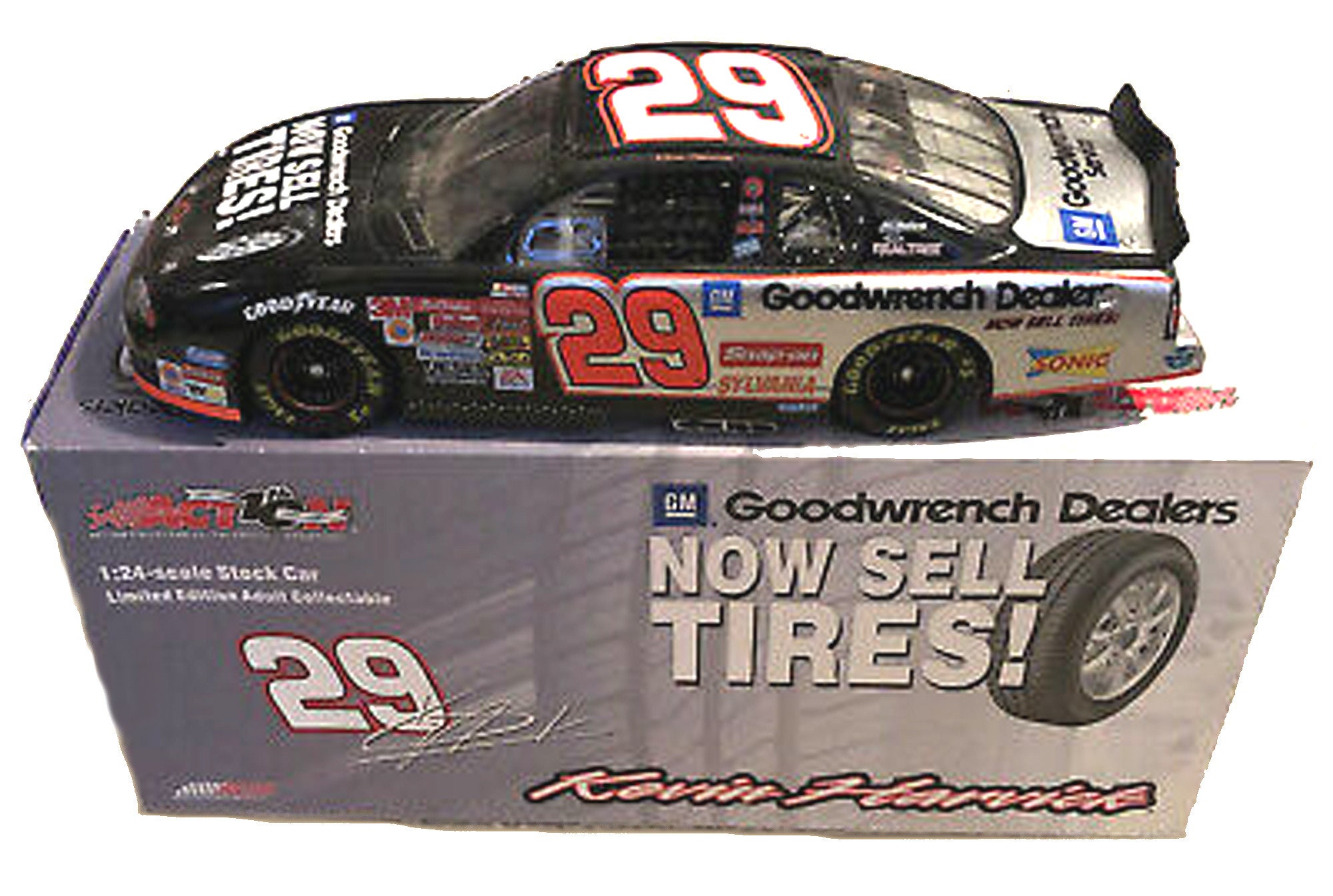 1/24 Scale Action Kevin Harvick Goodwrench 29 on A Roll 2002 Monte