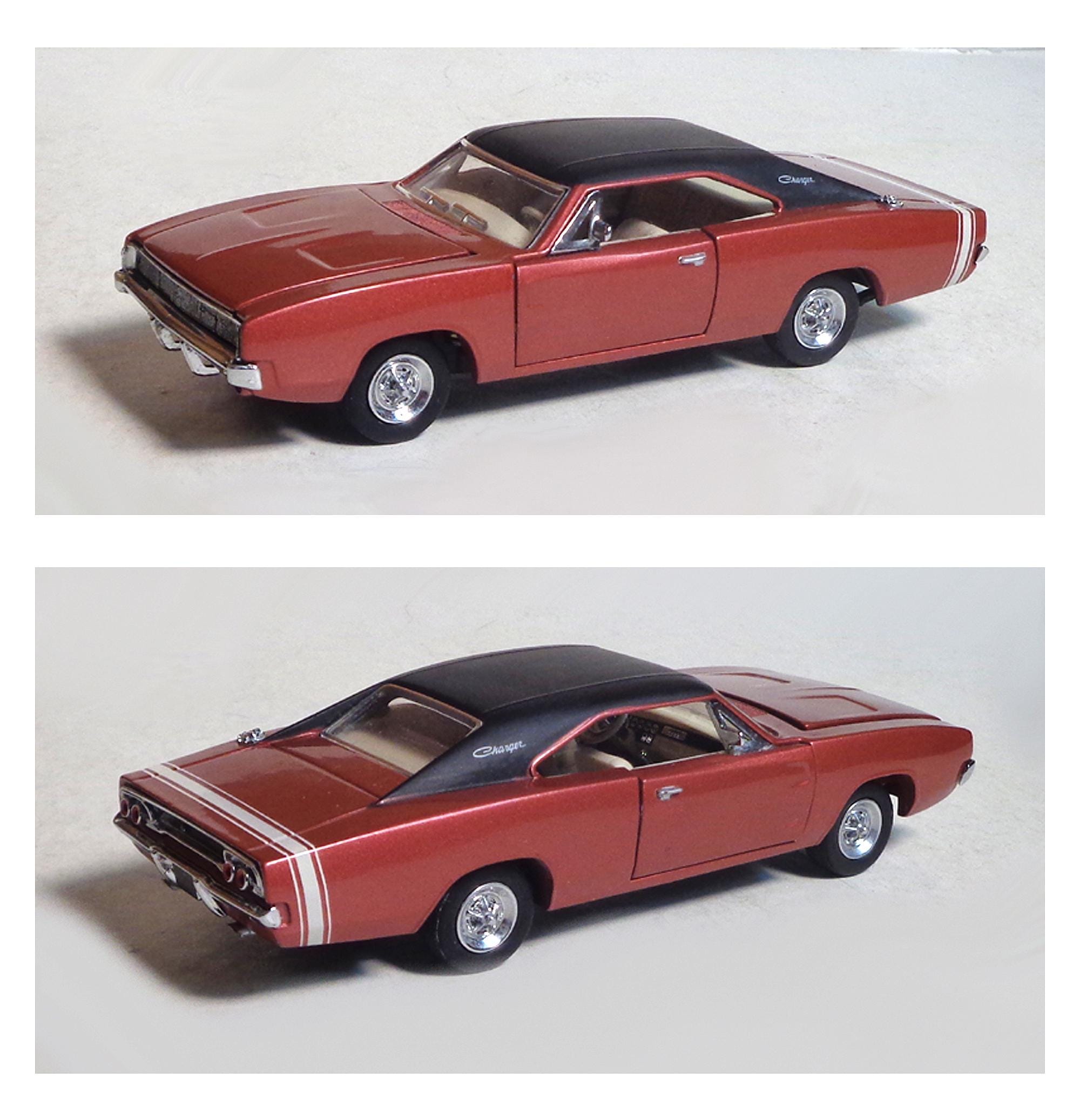 1/43 Scale 1968 Dodge Charger by the Franklin Mint! Near Mint No