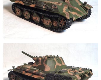 塗装済みフィギュア アメリカ軍戦車兵 マルチカム迷彩 1/35スケール