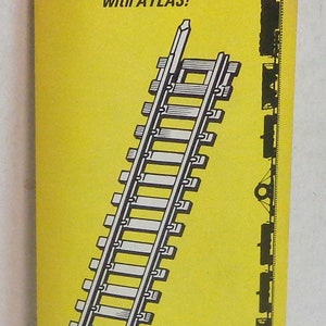HO Scale ATLAS Track #822 - 6&quot; Long Straight Section(4 Pieces). NEW in package!