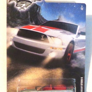 Matchbox 2007 Ford Shelby Mustang GT500G - Mint auf Karte