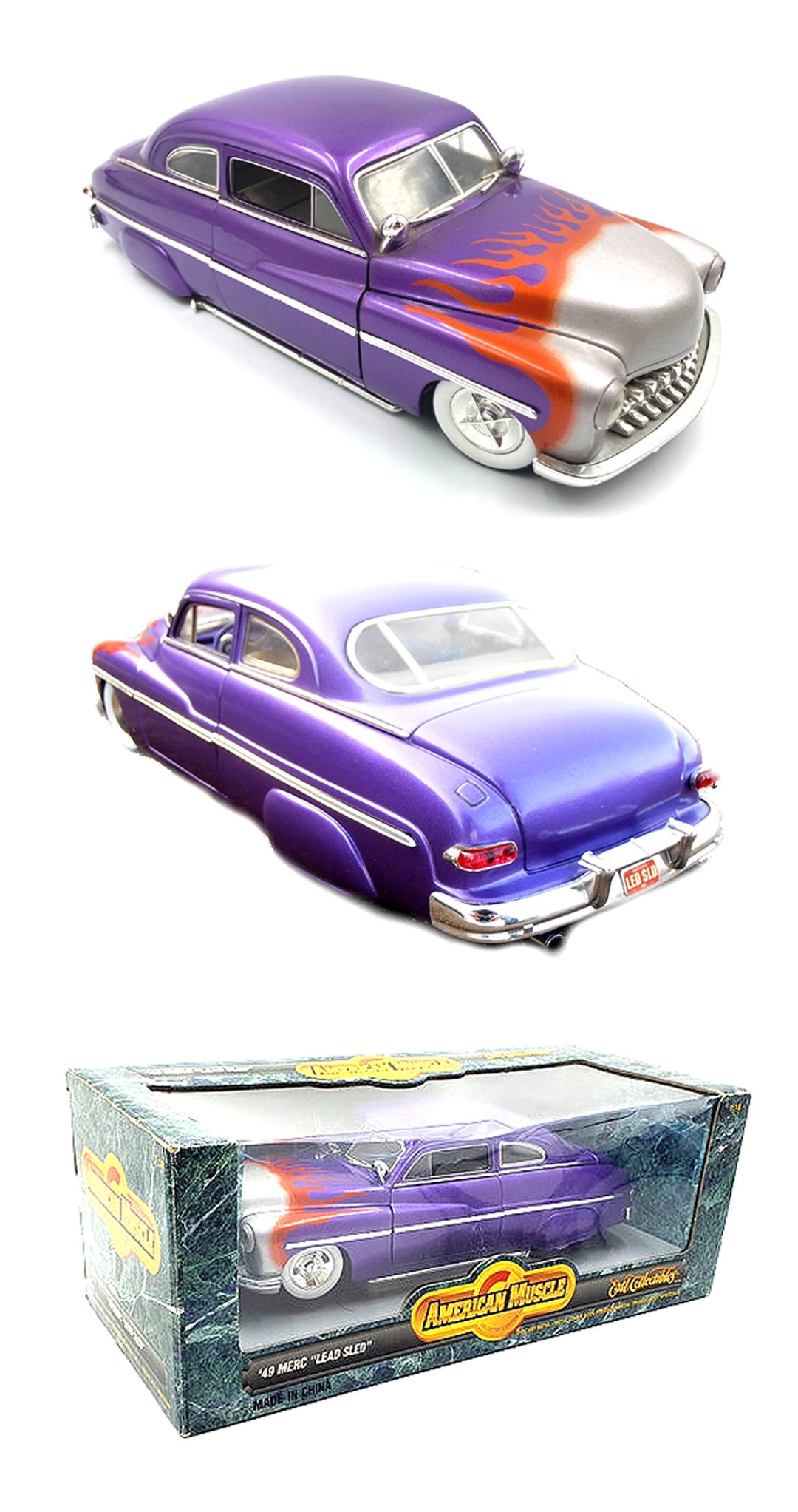 ミニカー MUSCLE MACHINES '49 MERCURY 1/18 Muscle Machines Mercury 1:18 Scale Diecast & Toy Vehicles