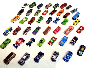 Hotwheels Lot of FIFTY All DIFFERENT NEW Hot Wheels in Packages