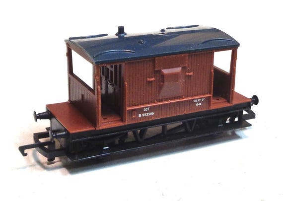 HORNBY O WAGON BRITISH RAILWAYS FURNITURE BON ÉTAT TÔLE ET BOIS 15 cm 1930