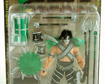 Figurine KISS McFarlane – Peter Criss, édition Ultra Action-Figures 1997, Neuve