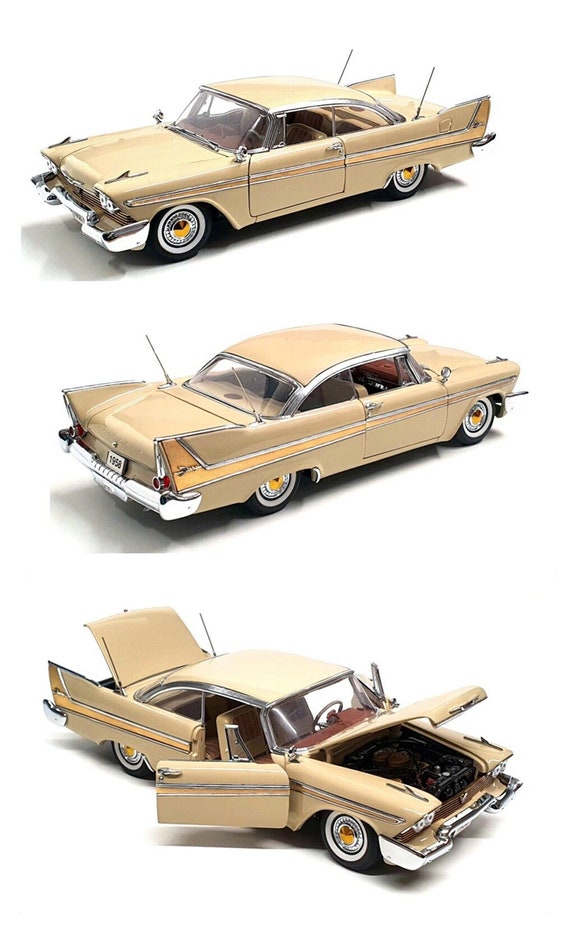 Danbury Mint 1/24 Scale 1958 Plymouth Fury Diecast Model - Etsy