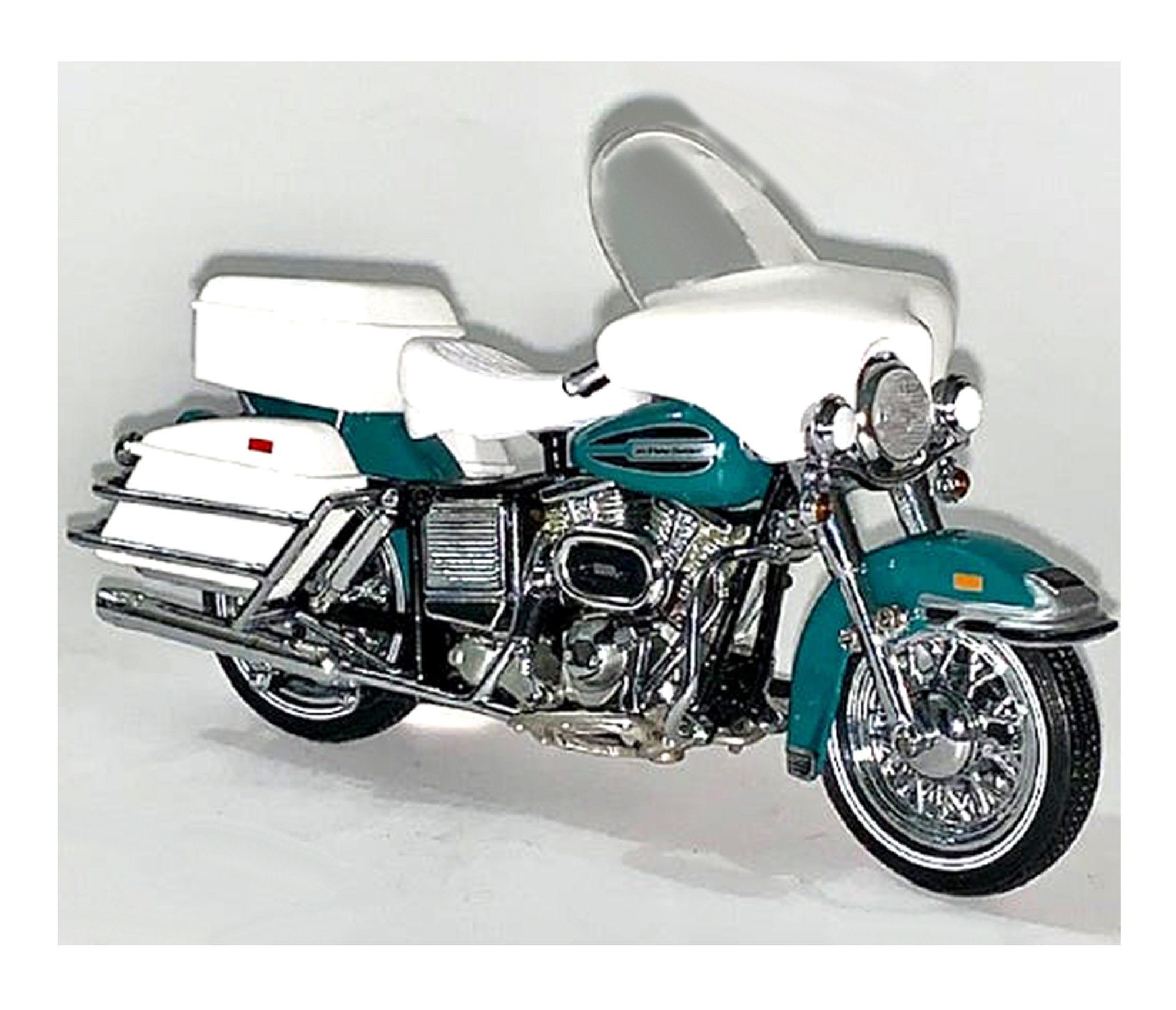 1/24 Scale Franklin Mint 1976 Harley Davidson Electra Glide - Etsy