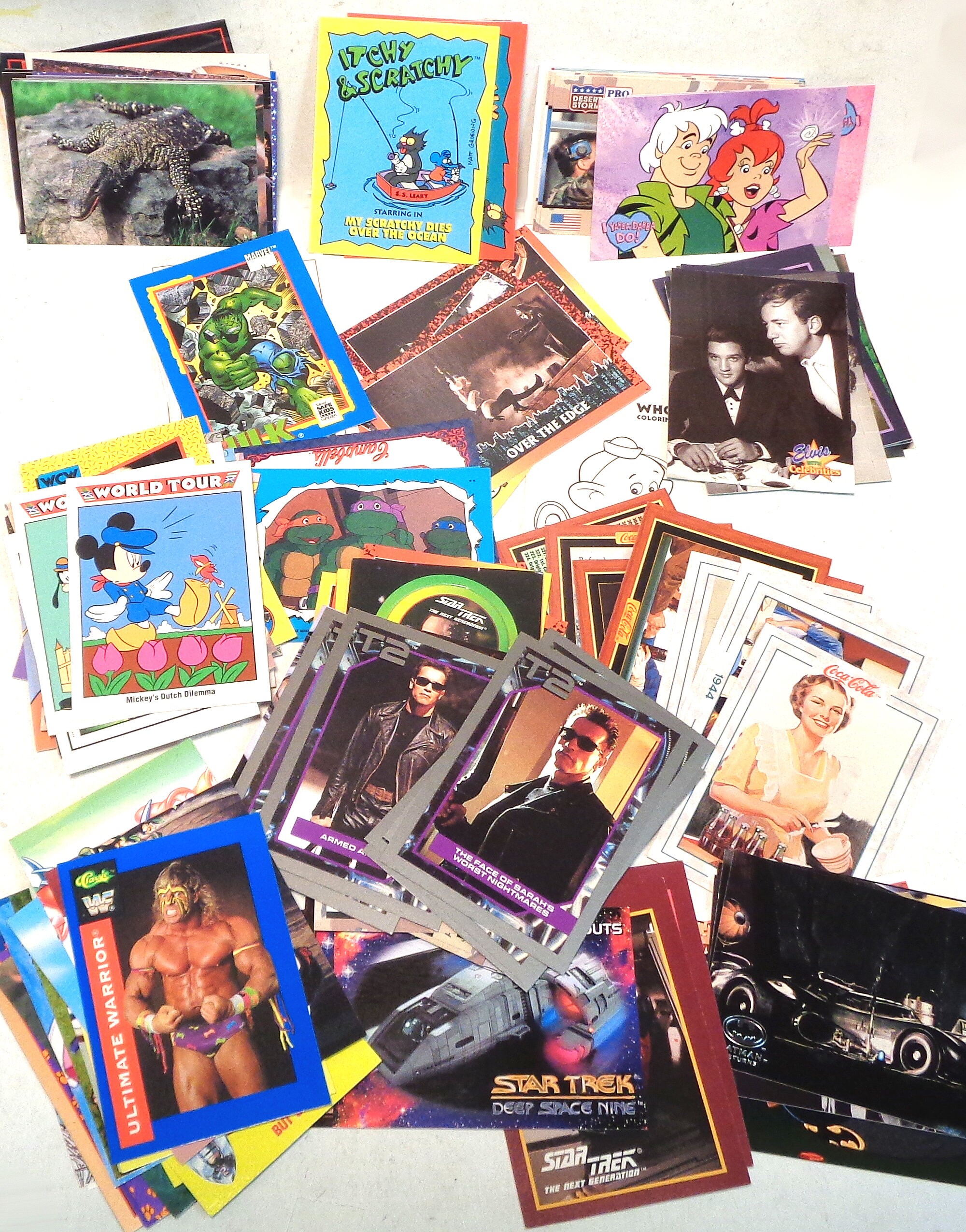 150 Non-sports Cards MIXED LOT Painstakingly Put Together to Give