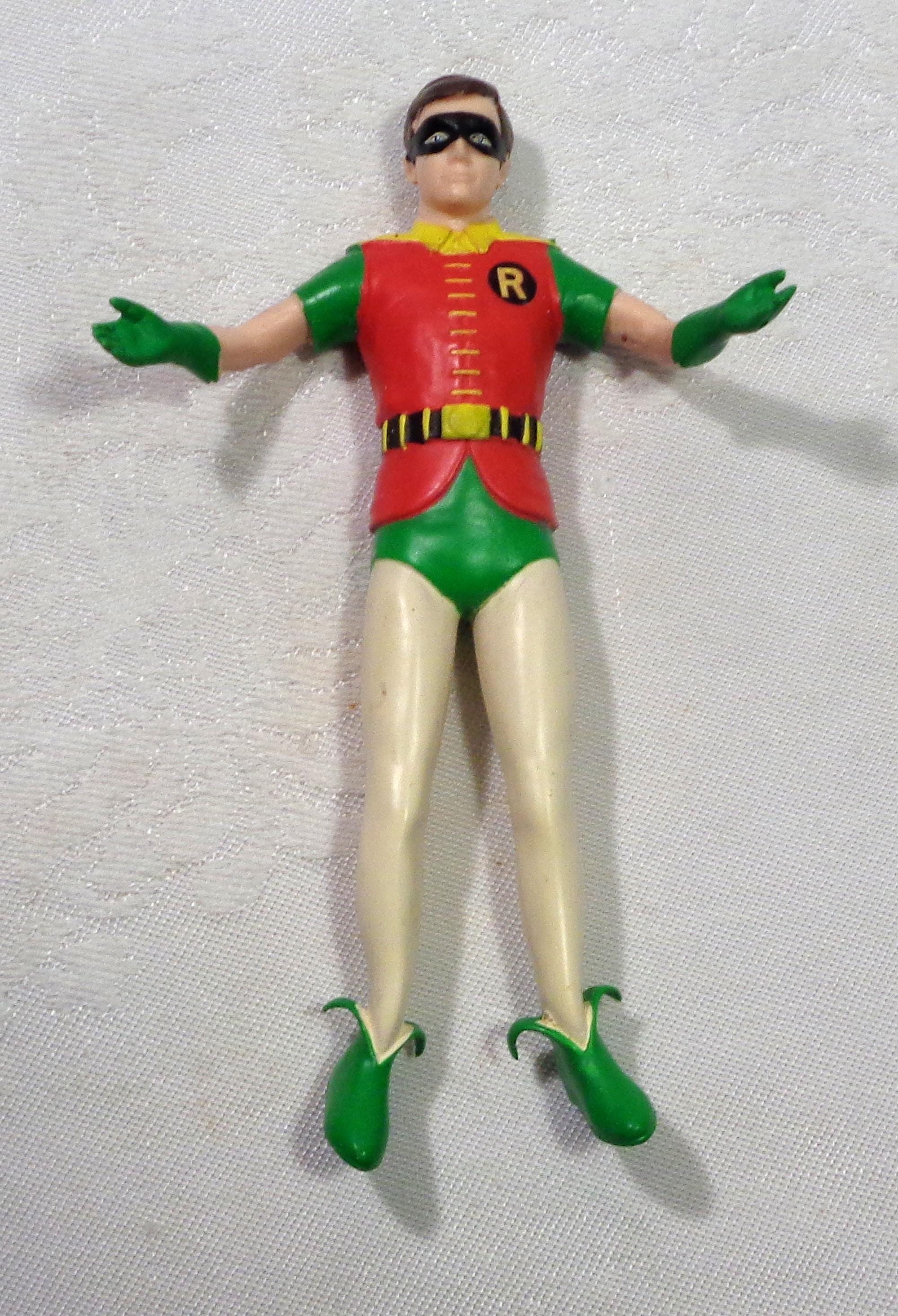 5.5 Inch Bendable Robin by Njcorce -missing Cape in Ex Shape Otherwise ...