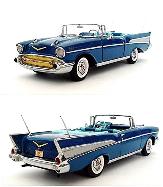 Danbury Mint 1/24 Scale 1957 Chevy Bel Air Convertible Harder to