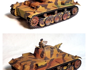 1/35 Scale Military Built Model Kit-WWII German Panzer IV Tank - Nicely built & weathered- Please Read description about shipping models>>>>