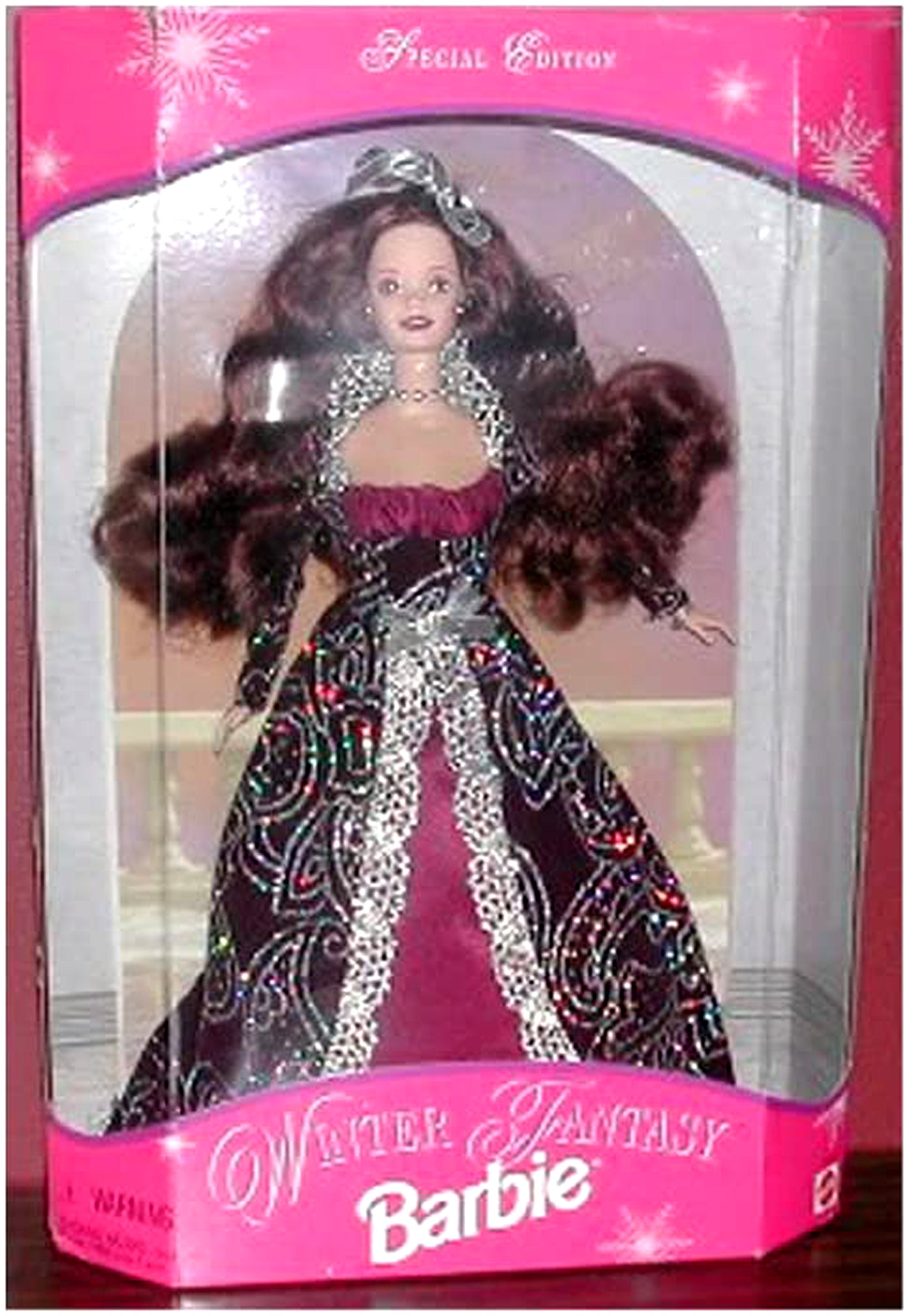 Winter Fantasy Barbie Collector Barbie Doll Etsy Norway