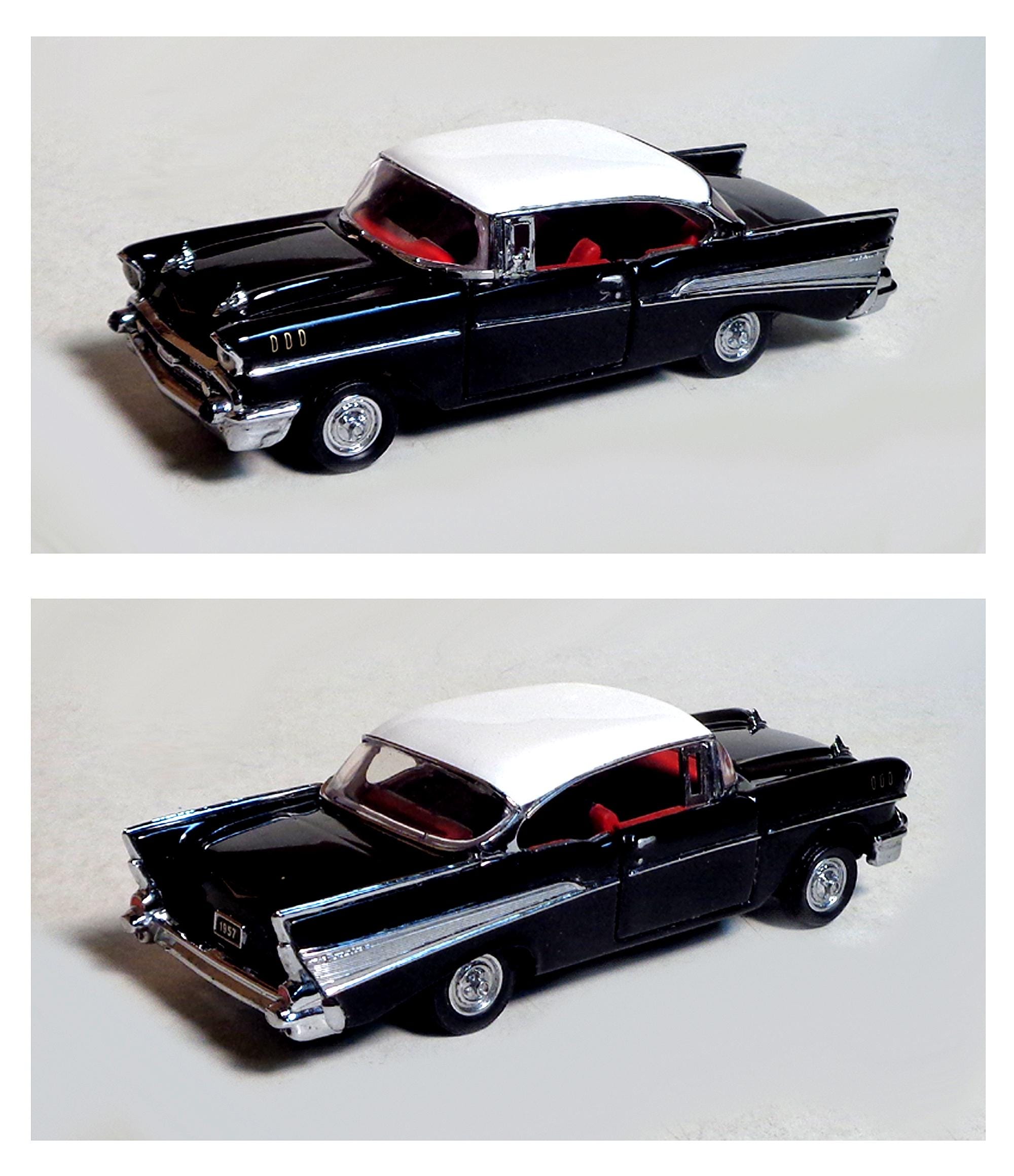 1/43 Scale 1957 Chevy Bel Air by the Franklin Mint! Near Mint No