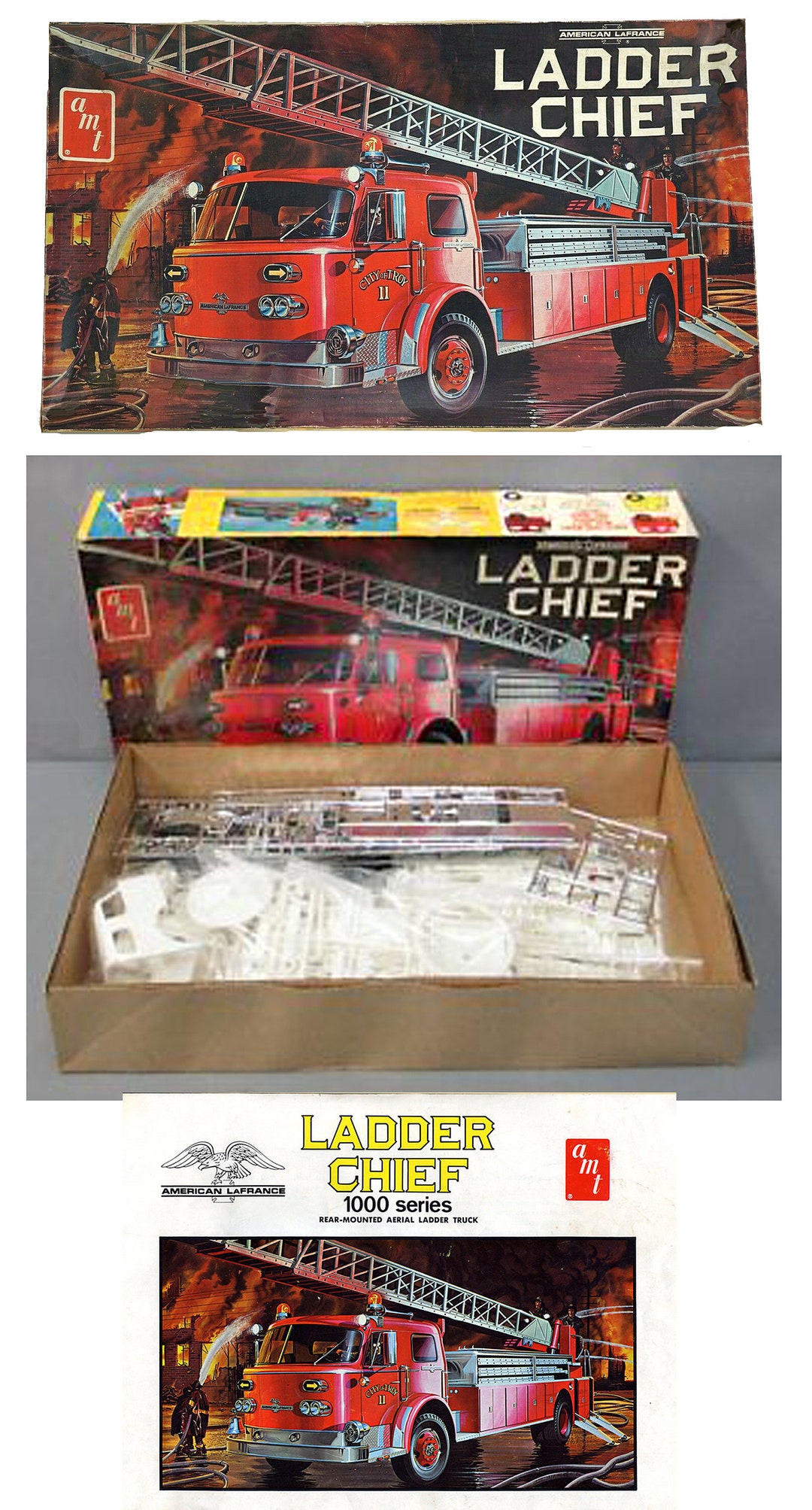 AMT 1/25 アメリカン ラ・フランス はしご車 | その他