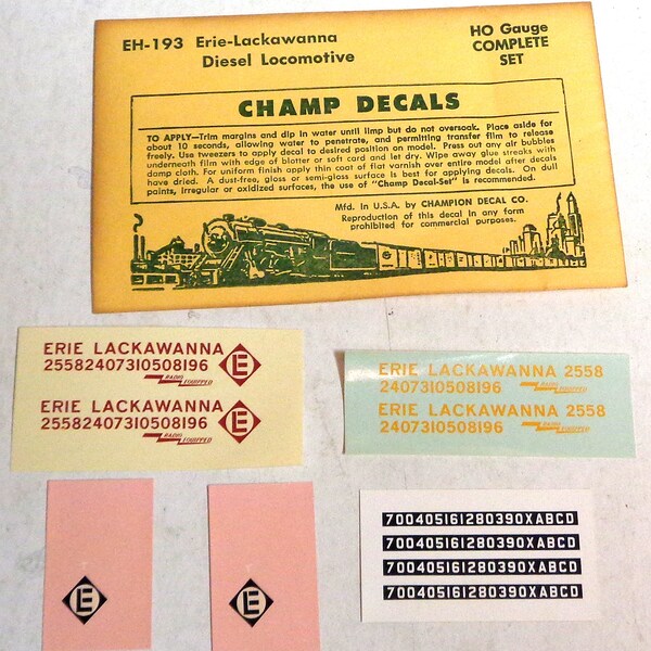 Champ Decals Ho Etsy