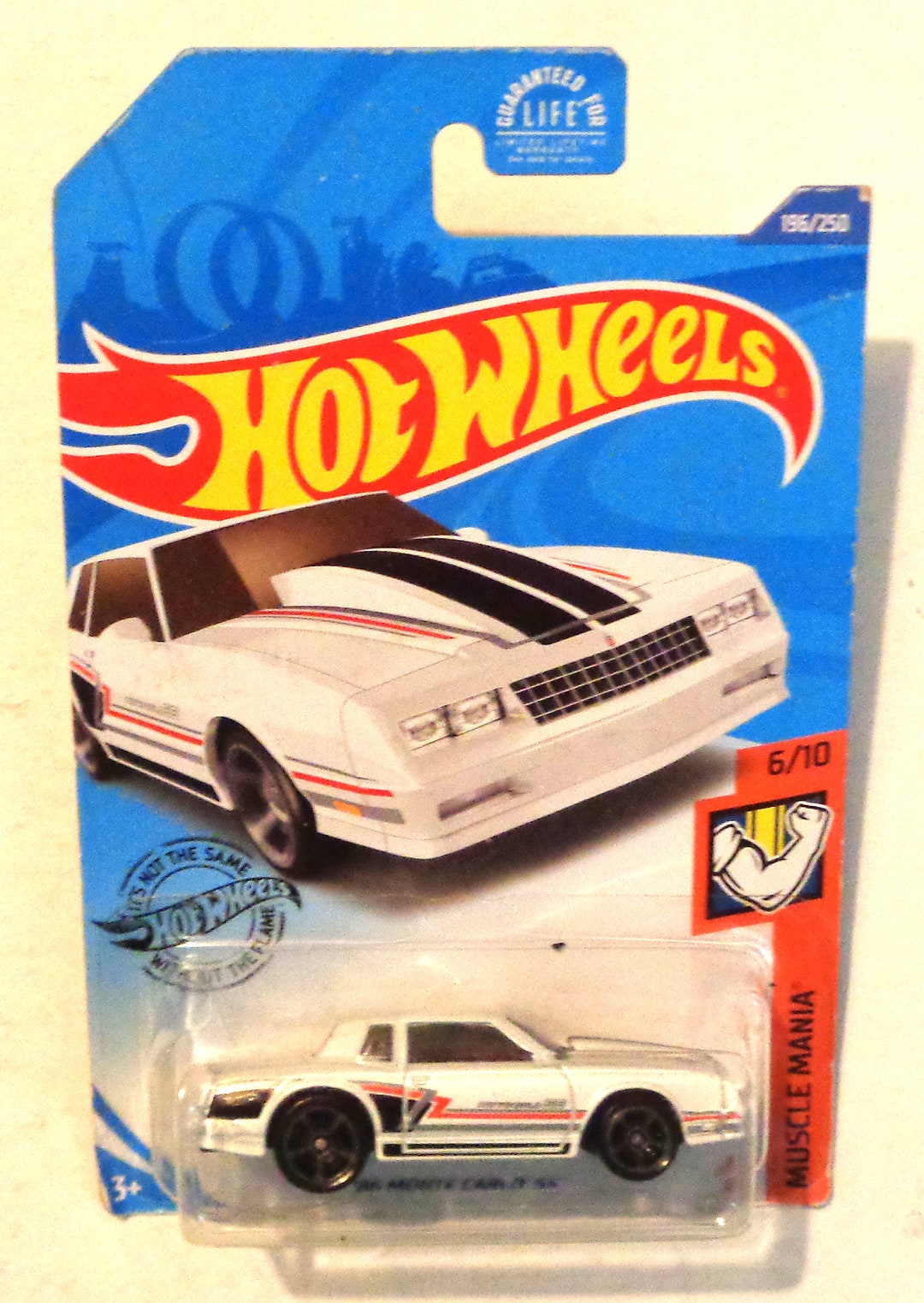 Hotwheels 1986 Chevy Monte Carlo in WHITE Hot Wheels Diecast Model ...